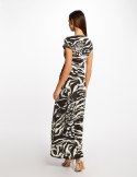 Morgan Dress RDUEL NOIR/OFF WHITE