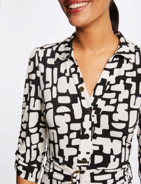 Morgan Dress RLILO OFF WHITE/NOIR Morgan Dress RLILO OFF WHITE/NOIR