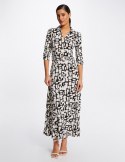 Morgan Dress RLILO OFF WHITE/NOIR Morgan Dress RLILO OFF WHITE/NOIR