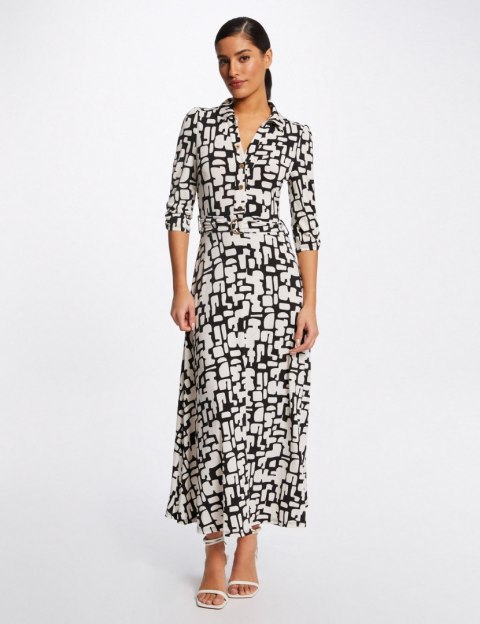 Morgan Dress RLILO OFF WHITE/NOIR Morgan Dress RLILO OFF WHITE/NOIR