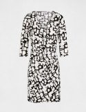 Morgan Dress RLOLA OFF WHITE/NOIR Morgan Dress RLOLA OFF WHITE/NOIR