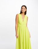 Morgan Dress ROOL VERT ACIDE