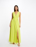 Morgan Dress ROOL VERT ACIDE