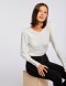 Morgan Sweater MGRIS OFF WHITE