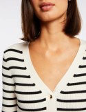 Morgan Sweater MILIA IVOIRE/NOIR