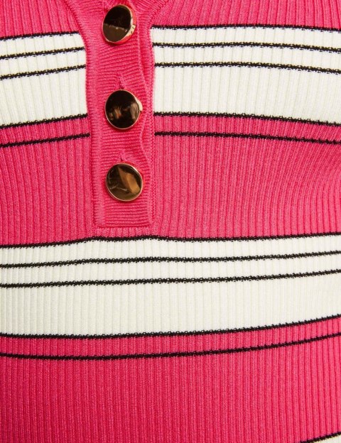 Morgan Sweater MINO FUCHSIA/IVOIRE Morgan Sweater MINO FUCHSIA/IVOIRE