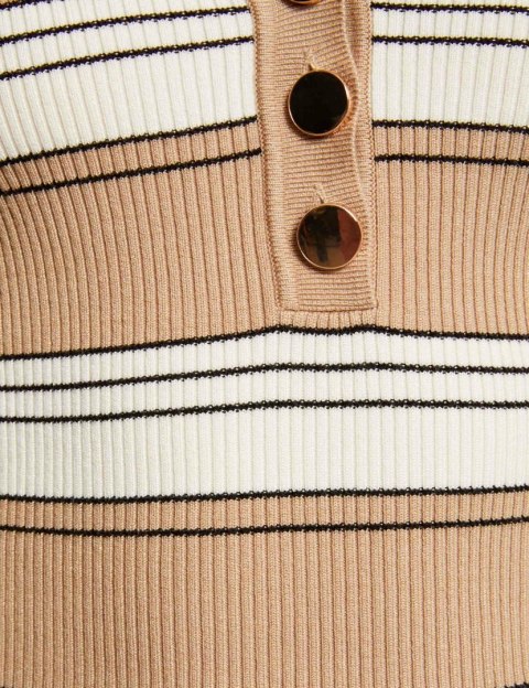 Morgan Sweater MINO IVOIRE/CAMEL Morgan Sweater MINO IVOIRE/CAMEL