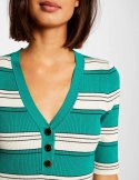 Morgan Sweater MINO VERTVEGE/IVOIR Morgan Sweater MINO VERTVEGE/IVOIR