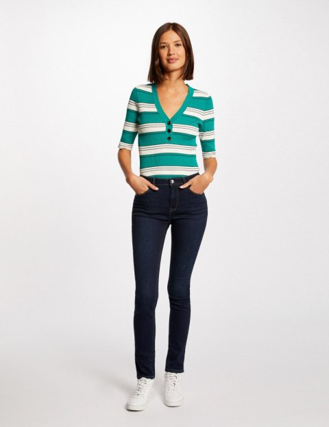 Morgan Sweater MINO VERTVEGE/IVOIR Morgan Sweater MINO VERTVEGE/IVOIR