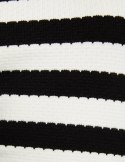 Morgan Sweater MJELY NOIR/OFF WHITE Morgan Sweater MJELY NOIR/OFF WHITE