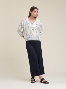 Humility Blouse HF-TO-RUT ECRU