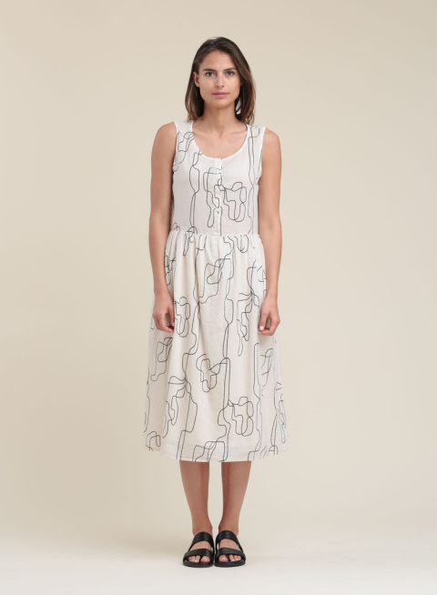 Humility Dress HF-RO-ROBERTA ECRU Humility Dress HF-RO-ROBERTA ECRU