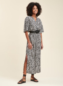 La Fee Maraboutee Dress FF-RO-SAFOU-C NOIR/BLA La Fee Maraboutee Dress FF-RO-SAFOU-C NOIR/BLA