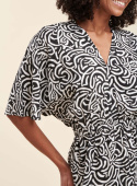 La Fee Maraboutee Dress FF-RO-SAFOU-C NOIR/BLA La Fee Maraboutee Dress FF-RO-SAFOU-C NOIR/BLA