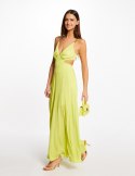 Morgan Dress RIKA VERT ACIDE Morgan Dress RIKA VERT ACIDE