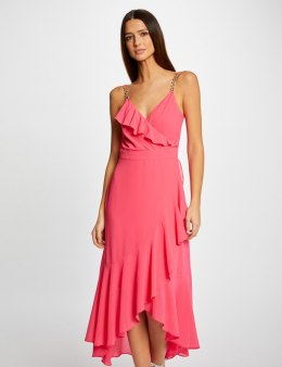Morgan Dress RIVOLI ROSE FLUO