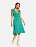 Morgan Dress RMFANA VERT VEGETAL