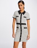 Morgan Dress RMLYA OFF WHITE/NOIR Morgan Dress RMLYA OFF WHITE/NOIR