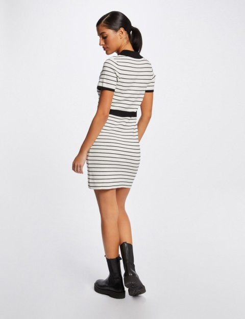 Morgan Dress RMLYA OFF WHITE/NOIR Morgan Dress RMLYA OFF WHITE/NOIR