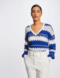 Morgan Sweater MIX BLEU ROYAL Morgan Sweater MIX BLEU ROYAL