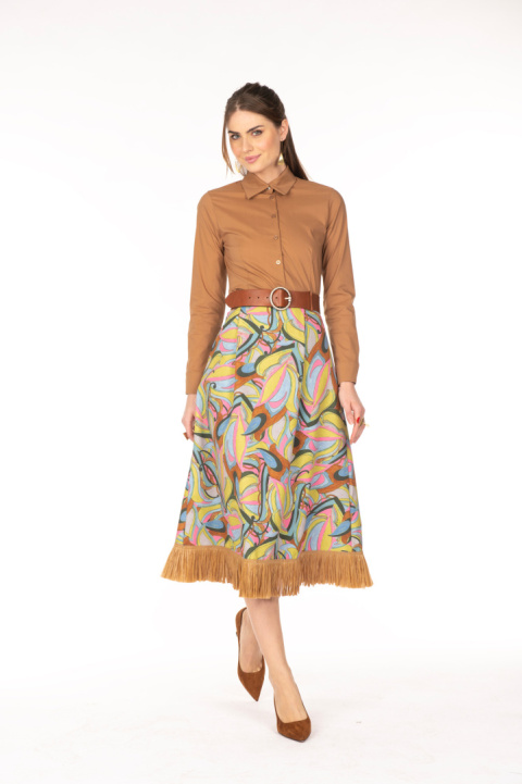 Siste's Blouse ST07S0271T87 CARAMELLO Siste's Blouse ST07S0271T87 CARAMELLO
