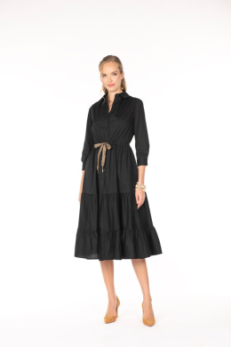 Siste's Dress ST07S0162T62 NERO