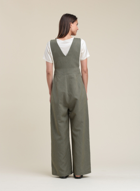 Humility Jumpsuit HF-CO-TOFFEE KAKI Humility Jumpsuit HF-CO-TOFFEE KAKI