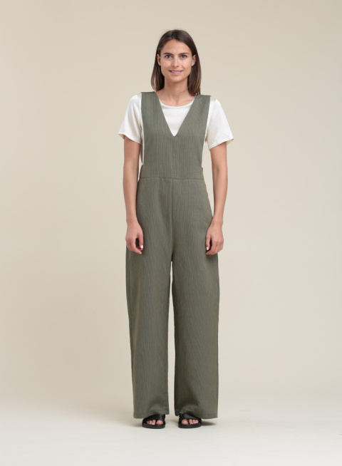 Humility Jumpsuit HF-CO-TOFFEE KAKI Humility Jumpsuit HF-CO-TOFFEE KAKI