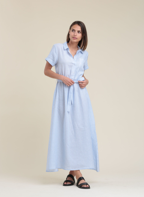 Humility Dress HF-RO-TONIC BLEU CIEL Humility Dress HF-RO-TONIC BLEU CIEL