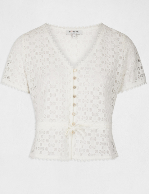 Morgan Blouse DATE OFF WHITE Morgan Blouse DATE OFF WHITE