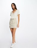 Morgan Spódnica JTAKA.F BEIGE Morgan Spódnica JTAKA.F BEIGE
