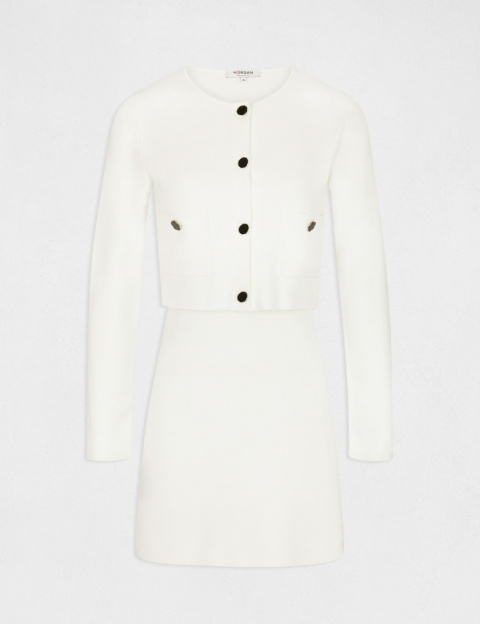 Morgan Dress RMBELA OFF WHITE Morgan Dress RMBELA OFF WHITE