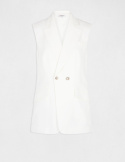 Morgan Vest VMIZU OFF WHITE