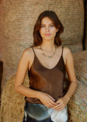 Lauren Vidal Blouse LVTH2677 COFFEE Lauren Vidal Blouse LVTH2677 COFFEE