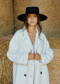 Lauren Vidal Coat LVMH2632 ECRU Lauren Vidal Coat LVMH2632 ECRU