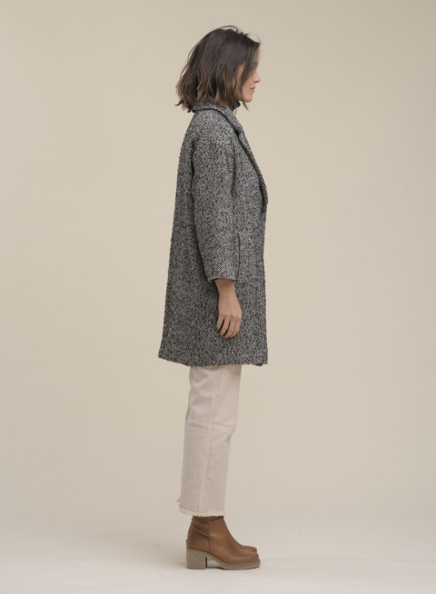 La Fee Maraboutee Coat FG-GP-TRIXI-D NOIR La Fee Maraboutee Coat FG-GP-TRIXI-D NOIR