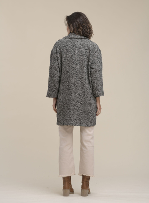 La Fee Maraboutee Coat FG-GP-TRIXI-D NOIR La Fee Maraboutee Coat FG-GP-TRIXI-D NOIR