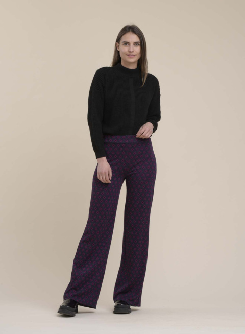 La Fee Maraboutee Pants FG-PA-TURIN-P NOIR/FIG