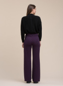 La Fee Maraboutee Pants FG-PA-TURIN-P NOIR/FIG