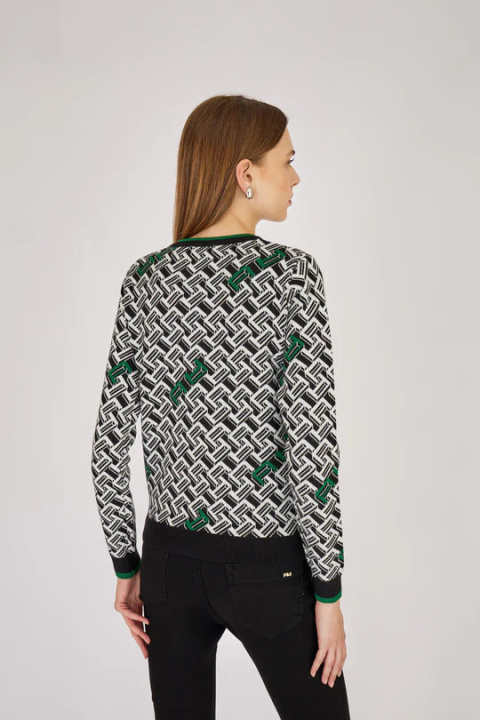 Artigli Sweater AM37007 NERO/VERDE Artigli Sweater AM37007 NERO/VERDE