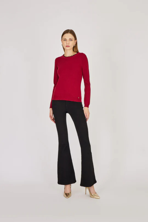 Artigli Sweter AM37010 BORD/NERO Artigli Sweter AM37010 BORD/NERO