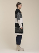 Humility Sweter HG-GP-ULEX BLANC/NOIR