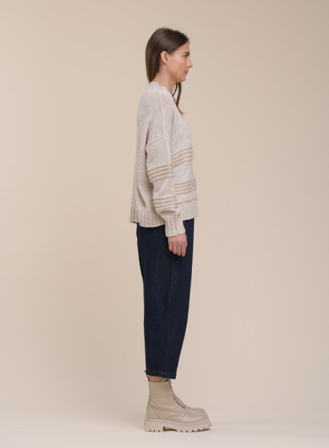 Humility Sweater HG-PU-UQUA BEIGE Humility Sweater HG-PU-UQUA BEIGE