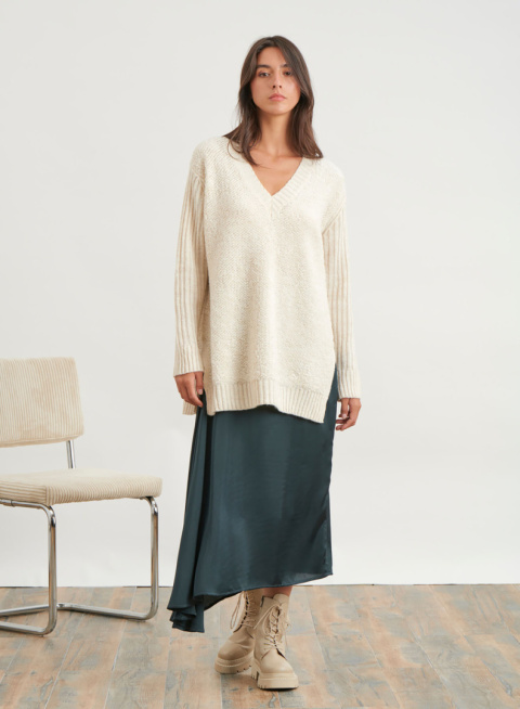 Humility Sweater HG-PU-UVA ECRU Humility Sweater HG-PU-UVA ECRU