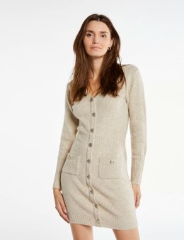 Morgan Dress RMANY BEIGE CHINE