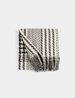 Morgan Scarf 5PPUCE NOIR/ECRU