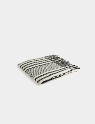 Morgan Scarf 5PPUCE NOIR/ECRU