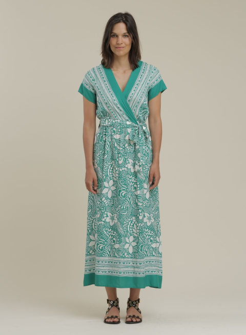 La Fee Maraboutee Dress FH-RO-PADIA-V ECRU/WAS La Fee Maraboutee Dress FH-RO-PADIA-V ECRU/WAS