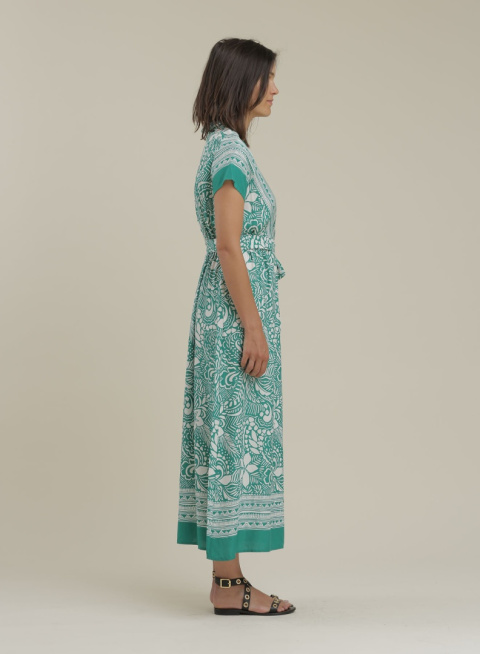 La Fee Maraboutee Dress FH-RO-PADIA-V ECRU/WAS La Fee Maraboutee Dress FH-RO-PADIA-V ECRU/WAS