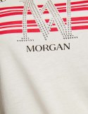 Morgan Bluzka DONNA OFF WHITE/FUSH Morgan Bluzka DONNA OFF WHITE/FUSH